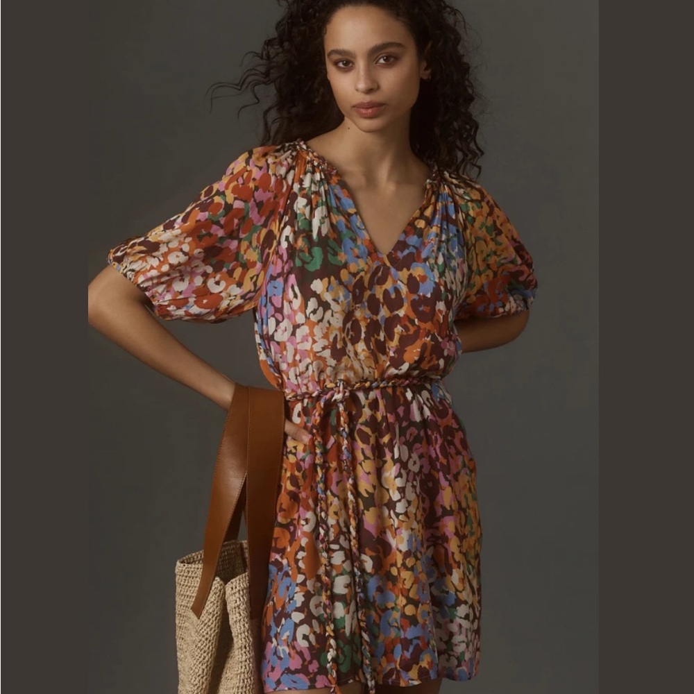 Velvet by Graham Spencer Anthropologie mini dress.
